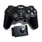 PS2 MANDO DUAL SHOCK INALAMBRICO WIRELESS NEGRO