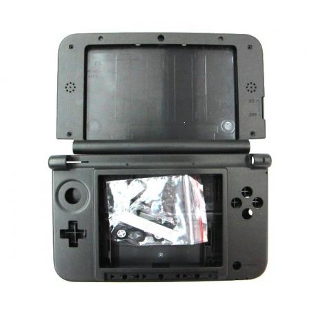 3DS XL CARCASA COMPLETA NEGRA