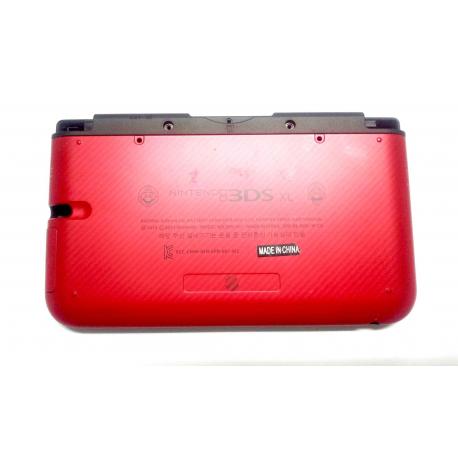3DS XL CARCASA COMPLETA ROJA METALIZADA MARIO