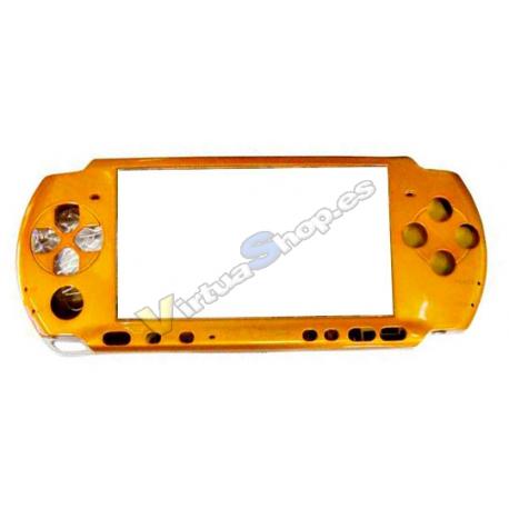 CARCASA FRONTAL PSP SLIM ORO - Imagen 1