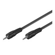 CABLE AUDIO 1xJACK-3.5M A 1xJACK-3.5M 2.5M - Imagen 1