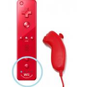 Mando Wii Plus Rojo + Nunchuk - Imagen 1