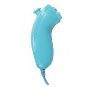 Nunchuk Wii Celeste - Imagen 1