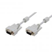 CABLE VGA M-M 3M GRIS LOGILINK CV0026 - Imagen 1