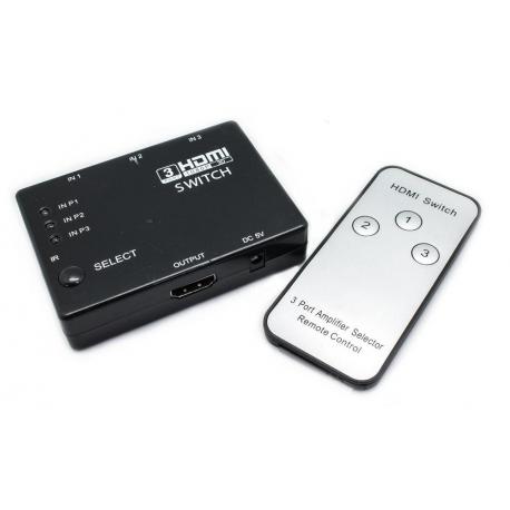 Switch HDMI 3x1 (Mando a Distancia) - Imagen 2