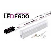 Tubo LED Integrado E600 60CM 8W 6500K Luz Fría 700LM Radiant LED - Imagen 1