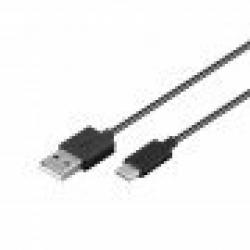 CABLE DE CARGA/SYNC GOOBAY USB-C NEGRO 1M - Imagen 1