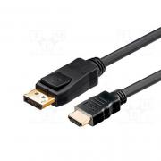 CABLE DISPLAY PORT-M A HDMI-M 1M GOOBAY - Imagen 1