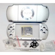 PSP SLIM 2000 CARCASA COMPLETA AZUL METALIZADO *ALTA CALIDAD*