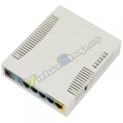 Mikrotik RB951Ui-2HnD Energía sobre Ethernet (PoE) Blanco punto de acceso WLAN - Imagen 1