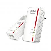 ADAPTADOR PLC FRITZ!POWERLINE 1260E SET  WIFI AC 866Mbps / - Imagen 1