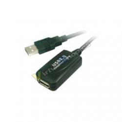 CABLE EXTENSOR USB(A)2.0 A USB(A) 2.0 AISENS 5M - Imagen 1
