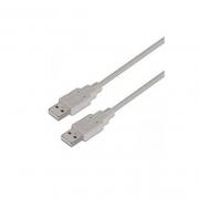 CABLE USB(A)M 2.0 A USB(A)M 2.0 AISENS 2M GRIS - Imagen 1