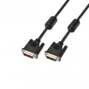 CABLE CON FERRITA DVI-D(M) A DVI-D(M) AISENS 3M BK - Imagen 1