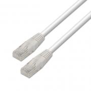 CABLE RED UTP CAT6 RJ45 AISENS 0.5M BLANCO - Imagen 1