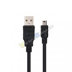 CABLE USB(A) 2.0 A MINI USB 5 PIN NANOCABLE 1M - Imagen 1