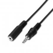 CABLE AUDIO 1XJACK-3.5M A 1XJACK-3.5H 3M AISENS - Imagen 1