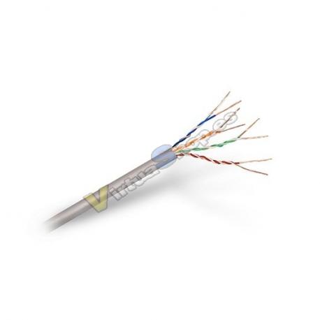 CABLE RED UTP CAT5E RJ45 AISENS 100M GRIS - Imagen 1