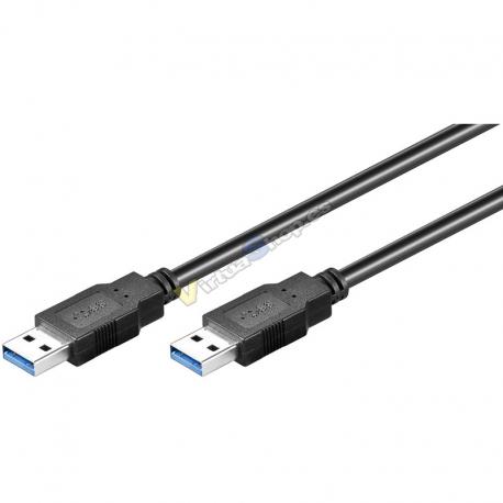 CABLE USB 3.0 A/A 1.8M MACHO-MACHO - Imagen 1