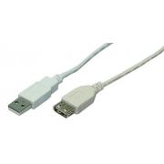 CABLE EXTENSOR USB 5M AMACHO-AHEMBRA LOGILINK - Imagen 1