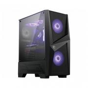 TORRE ATX MSI MAG FORGE 100M RGB NEGRO - Imagen 1