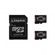 MEM MICRO SDXC 64GB KINGSTON CANVAS SELECT+ADAPT - Imagen 1