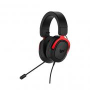 AURICULARES ASUS TUF GAMING H3 RED - Imagen 1