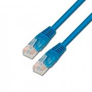 CABLE RED UTP CAT5E RJ45 AISENS 0.5M AZUL - Imagen 1