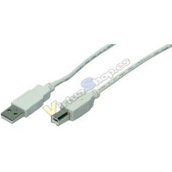 CABLE USB(A) 2.0 A USB(B) 2.0 LOGILINK 5M - Imagen 1