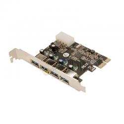 CONTROLADORA MINI-PCIE 4XUSB3.0 PCI-E LOGILINK - Imagen 1